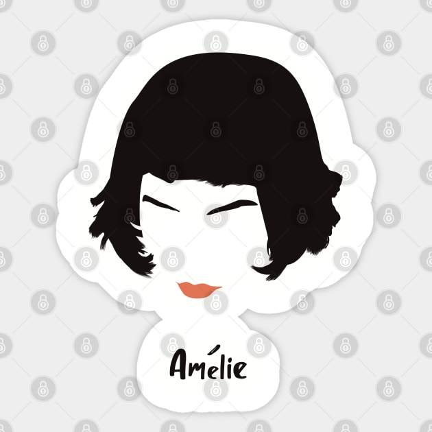 amelie Sticker by ohnoballoons